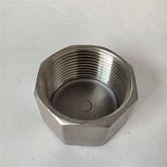 Customized Stainless Steel Pipe Cap for Welded Connection Round Shape Secure Wooden Case Packaging