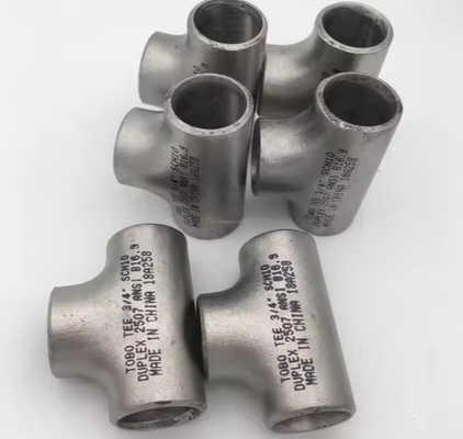 Butt welding 4 inch Stainless Steel TEE SCH40  WPS31725 ASME B16.9