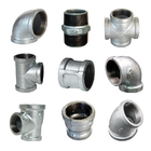Malleable Iron Fire Fighting Pipe Fitting Grooved 90 Degree Elbow Thread Connection Pipe Fitting
