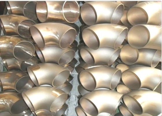 UNS C70600 CuNi 90/10 Cupro Nickel 1 inch - 12 inch Elbow 1mm 2.5mm To 8mm 10 Bar 14 Bar