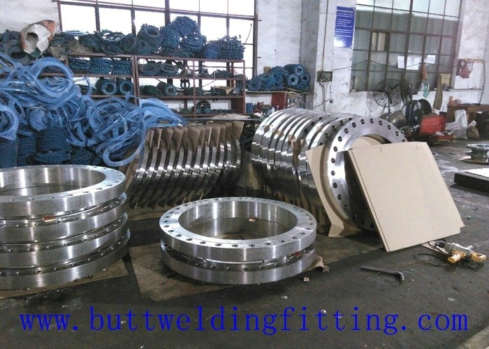 Forged Stainless / Carbon Steel Pipe Flanges , ASTM AB564 Weld Neck Flange