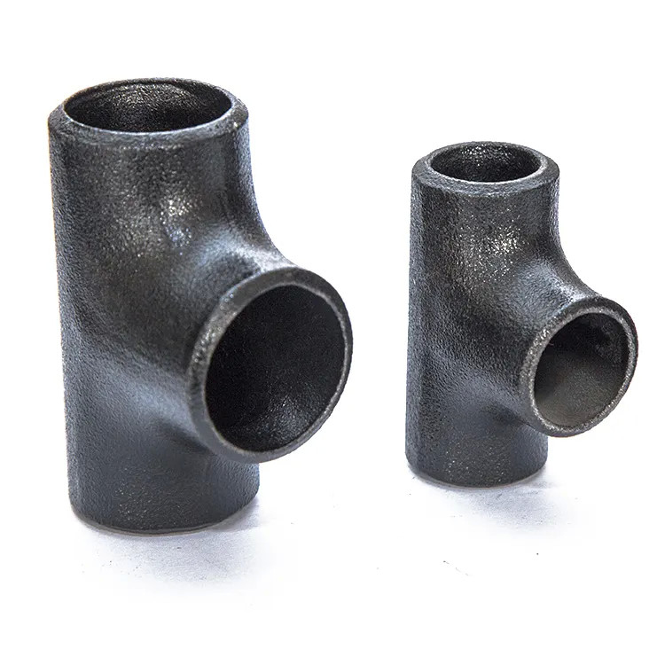 Carbon Steel Tee SCH40 ASTM B 16.9 Pipe Fitting Carbon Steel Tee Carbon Steel Tee With Butt Welding