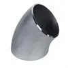 China factory export 45 deg 90 degree dn700 titanium elbow pipe fitting