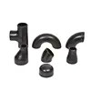 Seamless Pipe Fittings Carbon Steel ANSI B16.9 A234 Wpb Black Fittings Elbow 90