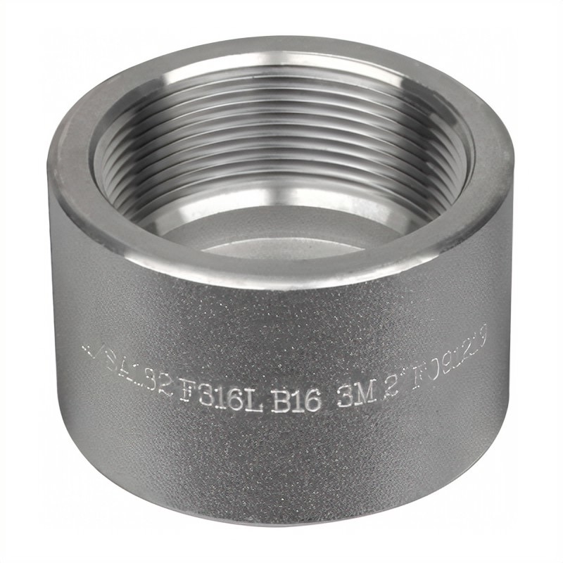 Customized Stainless Steel Pipe Cap for Welded Connection Round Shape Secure Wooden Case Packaging