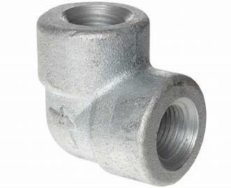 90 Degree Threaded Elbow Stainless Steel Pipe Fittings Forged Fittings Tube Connector