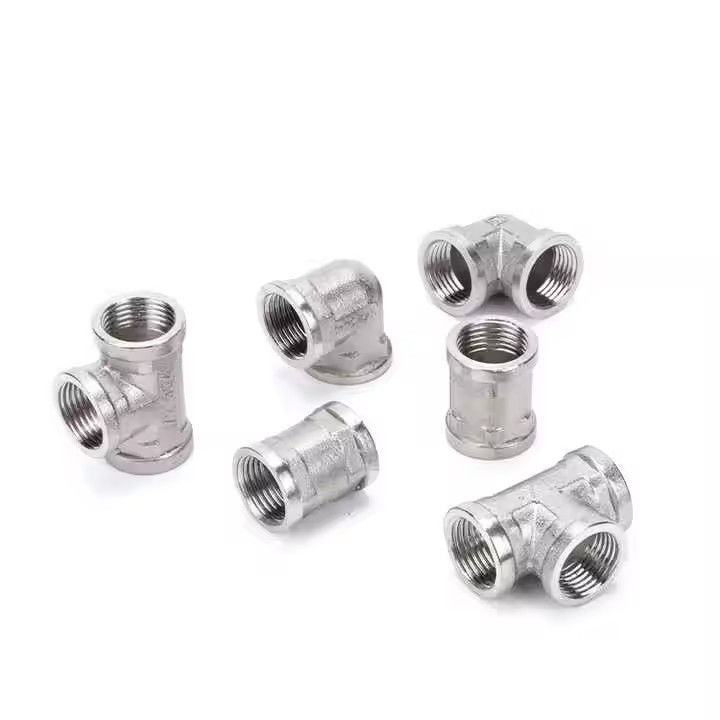 Fast Delivery and Low MOQ Stainless Steel Tee for Pipe Fittings in Various Materials