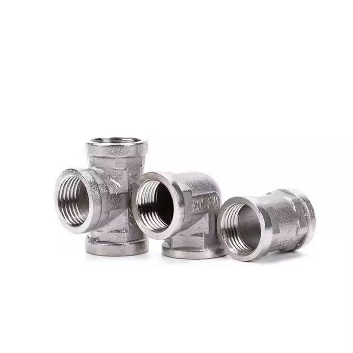 Customizable Stainless Steel Tee for Pipe Fittings with Fast Delivery and Low MOQ in Various Materials