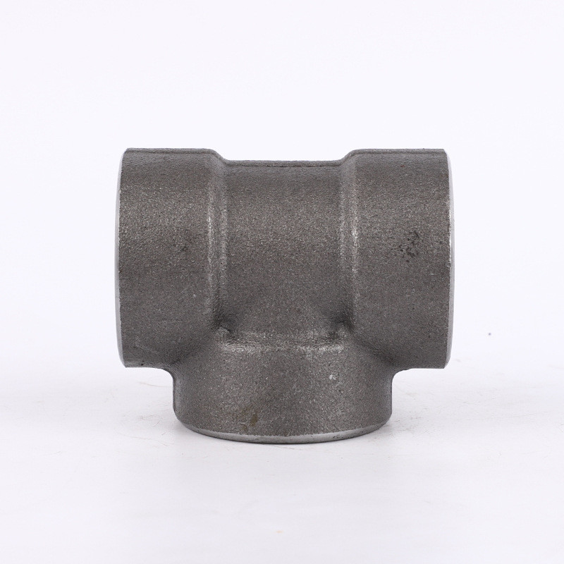 Socket Welding Tee 304 Stainless Steel Reducing Tee Forged Pipe Fittings ASME B16.9