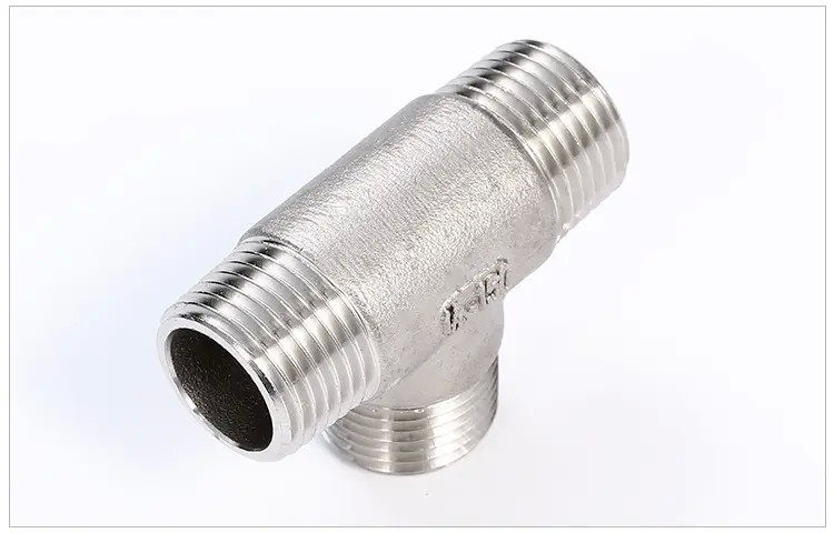 TH Tee Threaded Fitting Forged Pipe Fitting NPS 1/8