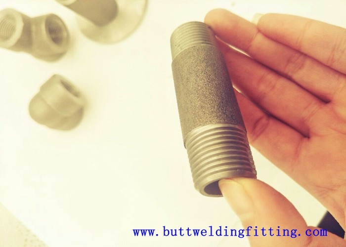 Plated Galvanized Male Thread Pipe Tube Fitting Brass Hexagon Nipple