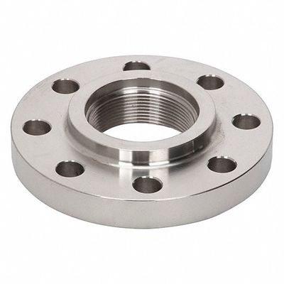 316 Stainless Steel 1/2 In Pipe Size 3/4 In Flange Outside Dia Threaded Flange