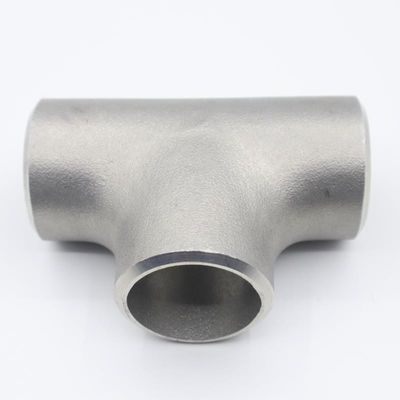 Welsure Stainless steel B16.9 butt-weld ends tee stainless steel tube fittings