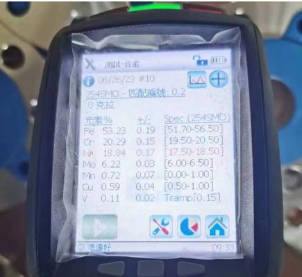 Super Duplex Steel Flange F44 A790 UNS S31254 SW-RF 1" X 600# High Pressure Pipe Fittings