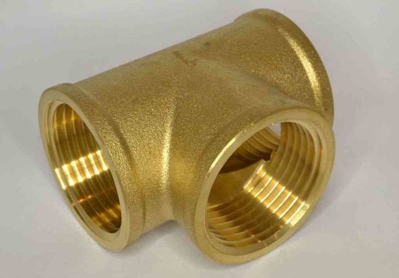 METAL Hot Sales Thread Pipe Fittings Copper Nickel Steel Tee Connector Male And Female Thread From China