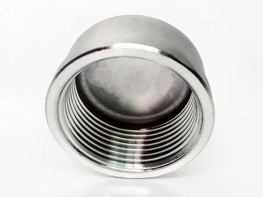 THD Cap Threaded Fitting Forged Pipe Fitting NPS 1/8" -NPS 4"  ASTM A105 ASTM A182 F304/F304L, F316/F316L ASME B16.11ASTM A105/A182/A350