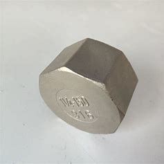 TOBO ANSI B16.11 Forged 3000# 150# Round Head Stainless Steel 304 3/4 Inch Threaded Pipe Cap