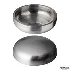 Metal Pipe Cap BSPP BSPT NPT Butt Welding Fitting Caps Smooth Surface Bushing Carbon Steel for Gas