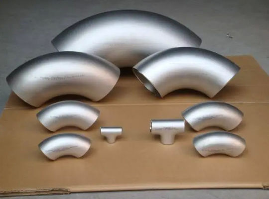 SS304 316 Stainless Steel Pipe Fittings  Long Radius 180 Degree Elbow