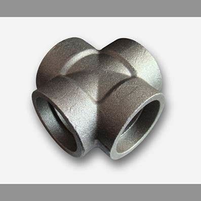 Stainless Steel 304/316 Socket Weld Cross 4 Way Tee Forged Socket Welding Pipe Fitting