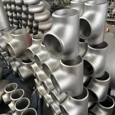 Instalación de tuberías inconsútil de la soldadura de extremo de la camiseta igual 304/316L del acero inoxidable de ASME B16.9 el 1/2-24 pulgada