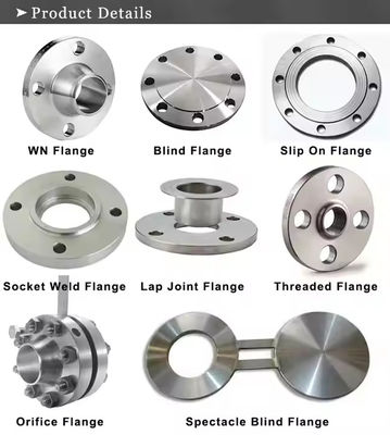 Forged Steel Flanges Nickel Alloy ASTM/ASME S/B366 UNS N08020 N04400 N06600 N06625 N08800 N08810 N08825 N10276 N10665 N10675