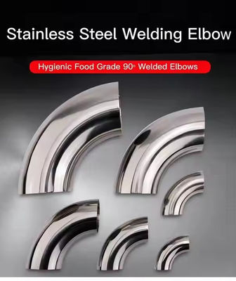 Customisable Stainless Steel Elbow for Pipe Fittings Non-Ferrous Metal Materials Fast Delivery