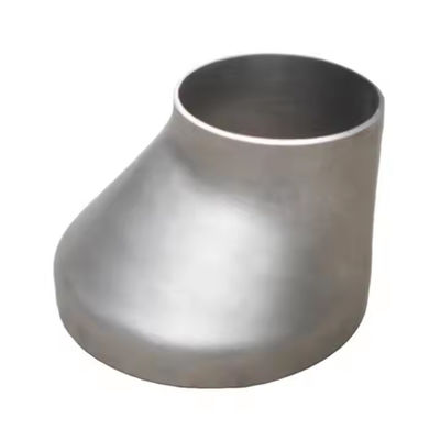 304 Stainless Steel Eccentric Reducer Polished Silver Pipe Size Conversion
