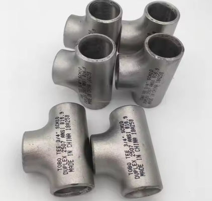 Stainless Steel Welded Tee, High Tensile Strength 304 Pipe Fitting for Industrial Piping Systems