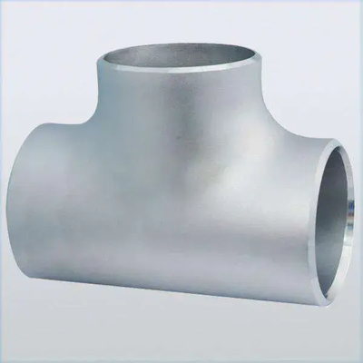 Stainless Steel Welded Tee, High Tensile Strength 304 Pipe Fitting for Industrial Piping Systems