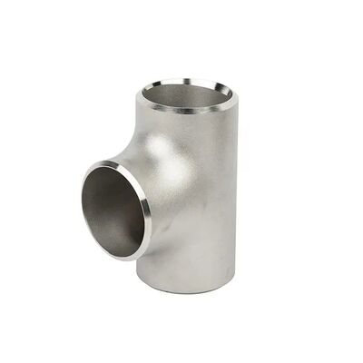 150# Acero inoxidable igual Tee WP304L 316L Tubo con soldadura trasera con ajuste ASME B16.5