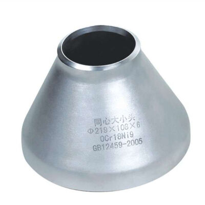 Ecc Reducer SS316L Butt Weld Pipe Fitting 10x8 Inch