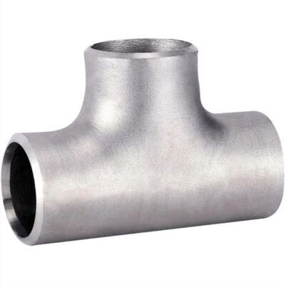 C70600 Cobre Níquel igual Tee Butt Saldado de tubería de ajuste CuNi 90/10 Construcción sin costuras del agua de mar