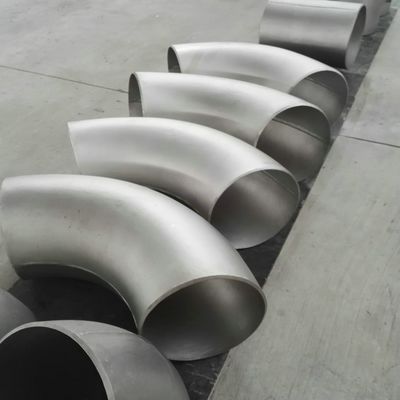 SCH40S ASTM B423 825 ASTM B16.9 Round 90 Degree Long Radius Elbow Casting Nickel Alloy Butt Welding Pipe Fittings