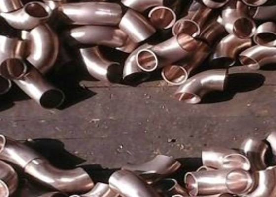 UNS C70600 CuNi 90/10 Cupro Nickel 1 inch - 12 inch Elbow 1mm 2.5mm To 8mm 10 Bar 14 Bar